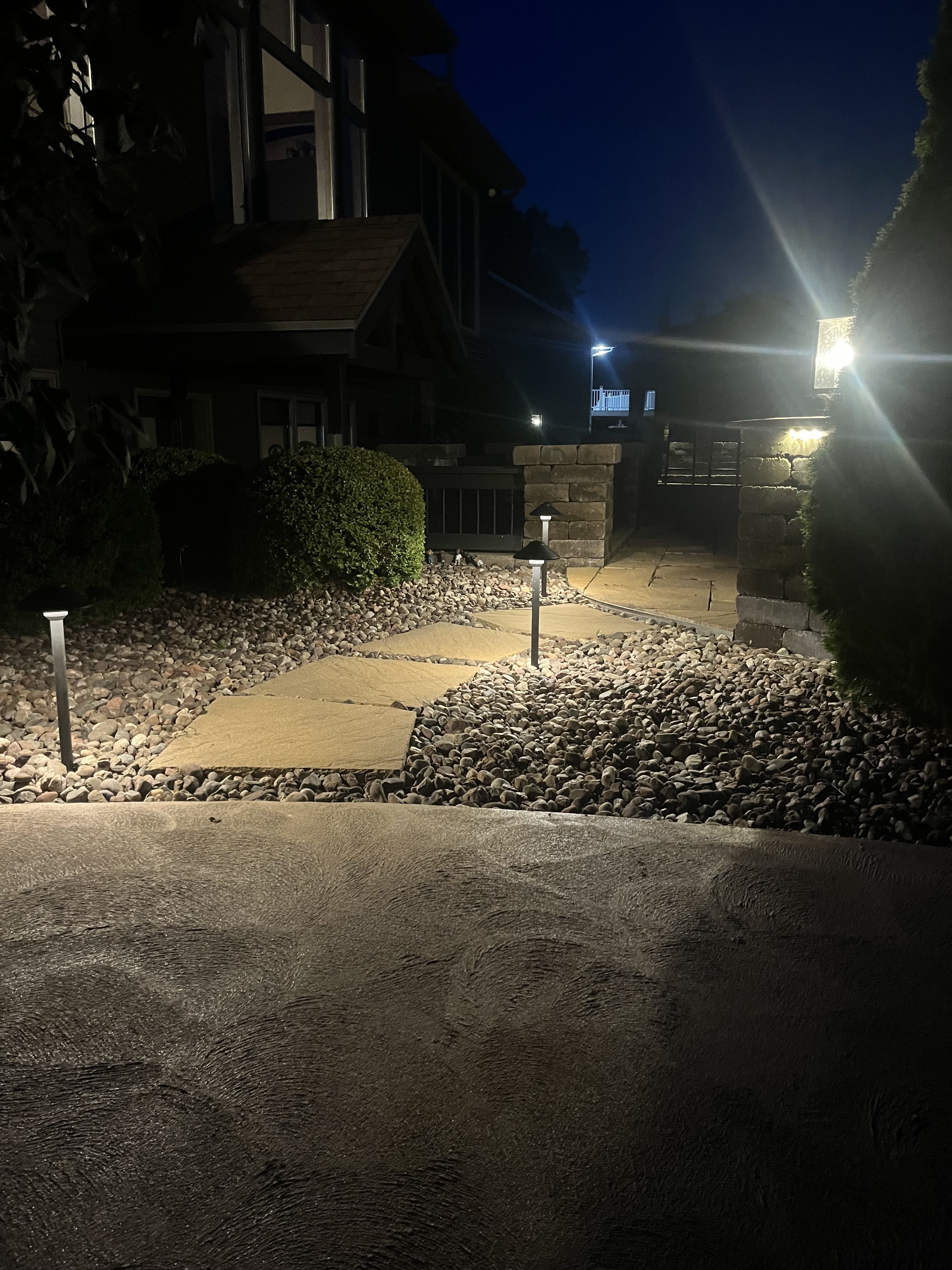 Outdoor lighting project 8